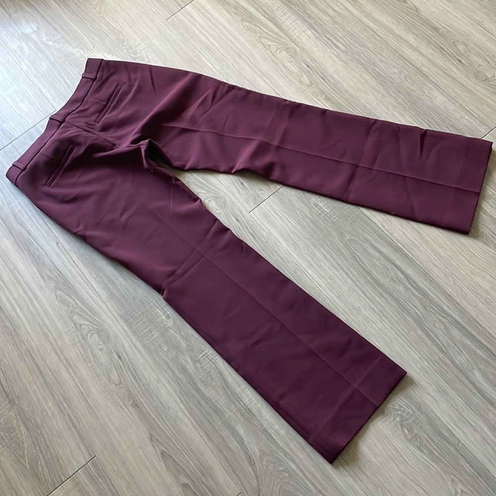 Banana Republic Burgundy Women's Pants Size 2P - Picture 4 of 12